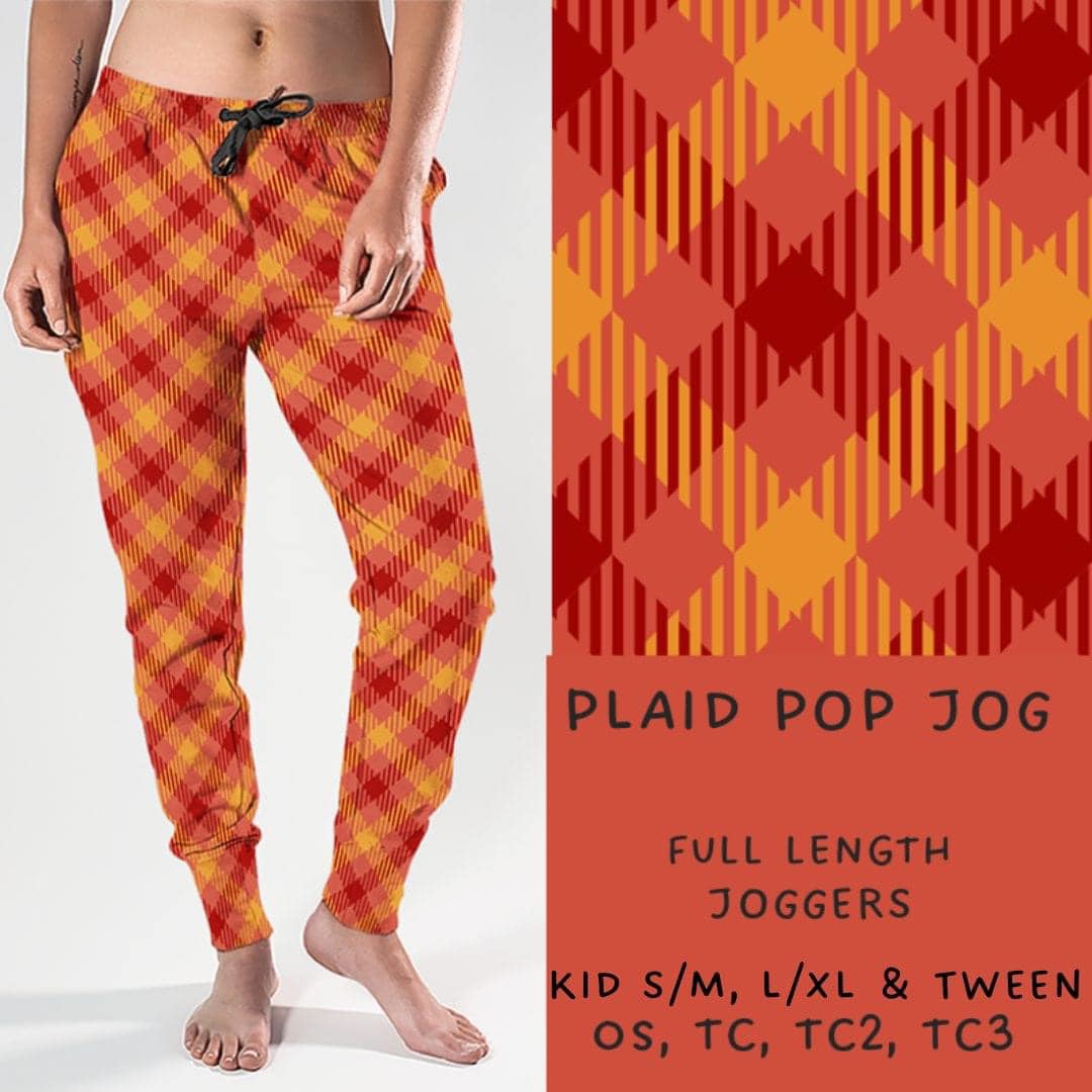 Ready To Ship  - Plaid Pop