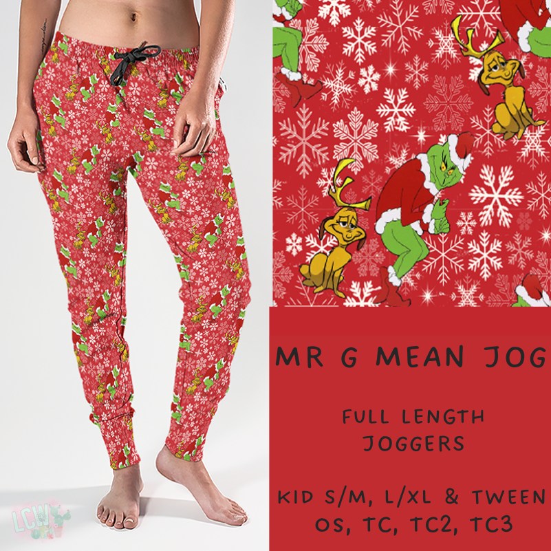 Ready To Ship - Mr. G Mean Leggings & Joggers