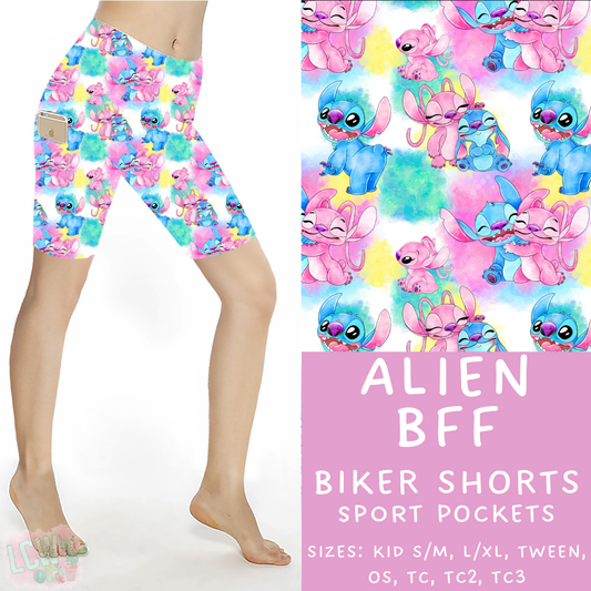 Batch #302 - Magical Faves 11 - Closes 3/12 - ETA early/mid May - Alien Bff Biker Short