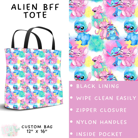 Batch #302 - Magical Faves 11 - Closes 3/12 - ETA early/mid May - Alien BFF Tote