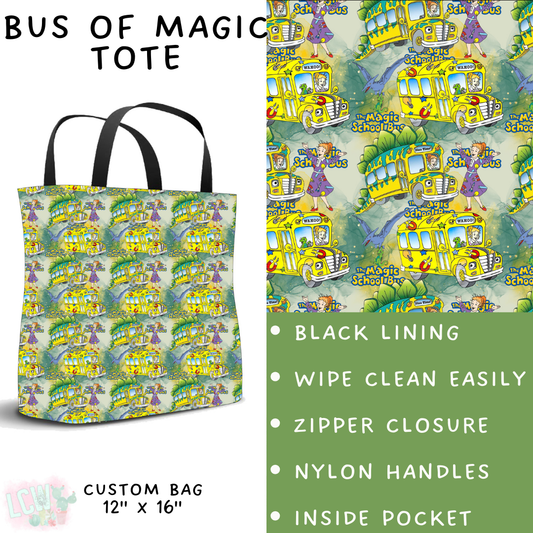 Batch #308 - Storybook Collection 2 - Closes 3/21 - ETA mid May - Bus of Magic Tote