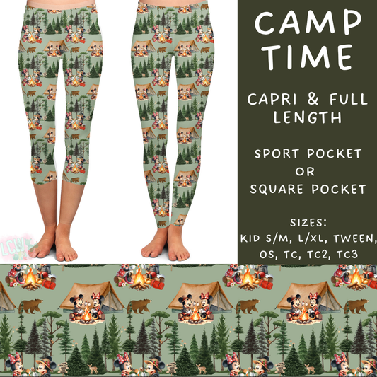 Batch #302 Magical Faves 11 - Closes 3/12 - ETA early/mid May - Camp Time Full and Capri Length Leggings