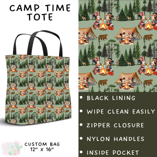 Batch #302 - Magical Faves 11 - Closes 3/12 - ETA early/mid May - Camp Time Tote