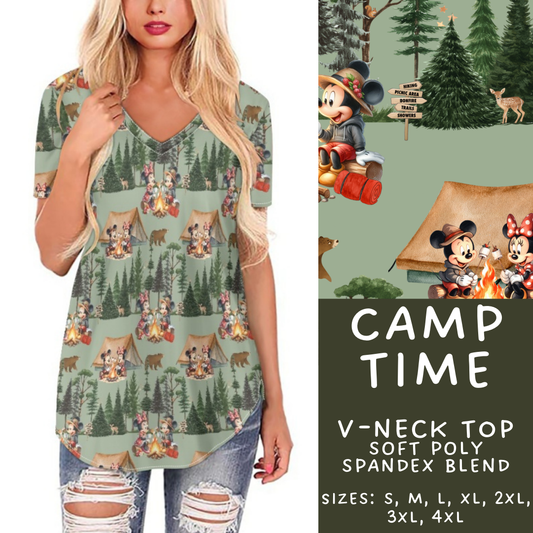 Batch #302 - Magical Faves 11 - Closes 3/12 - ETA early/mid May - Camp Time V-Neck Tee