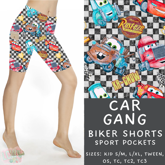 Batch #302 - Magical Faves 11 - Closes 3/12 - ETA early/mid May - Car Gang Biker Short