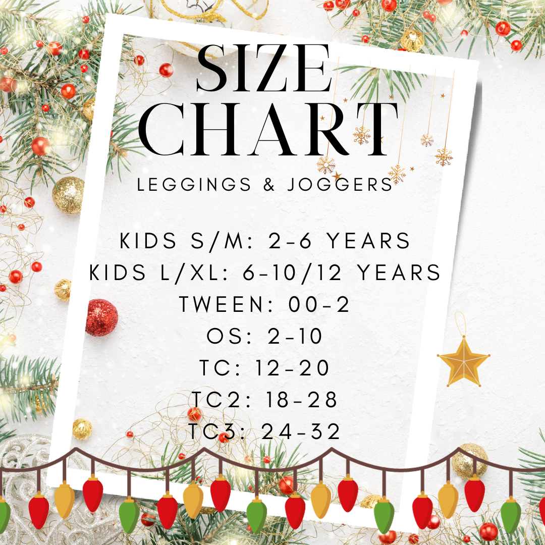 Ready To Ship - Christmas Lounge - Snow Boos Joggers