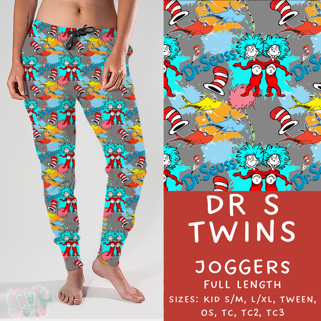 Batch #308 - Storybook Collection 2 - Closes 3/21 - ETA mid May - Dr S Twins Joggers