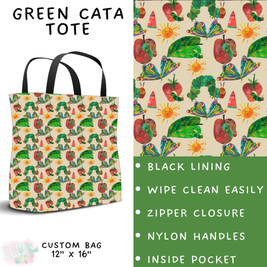 Batch #308 - Storybook Collection 2 - Closes 3/21 - ETA mid May - Green Cata Tote