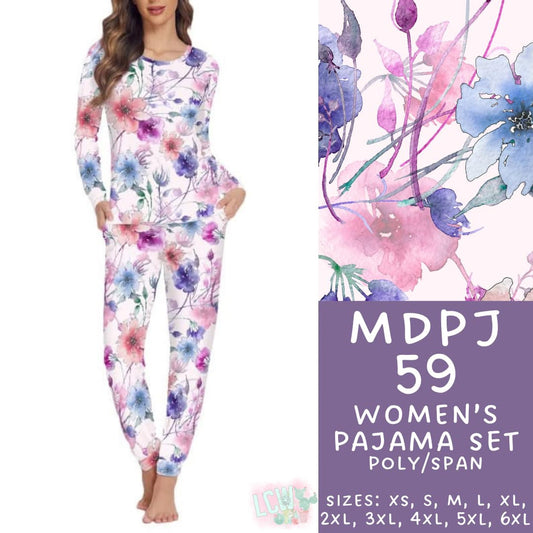 Batch #306 - Mother's Day Lounge - Closes 3/19 - ETA late April - MDPJ59 Women's Pajama Set