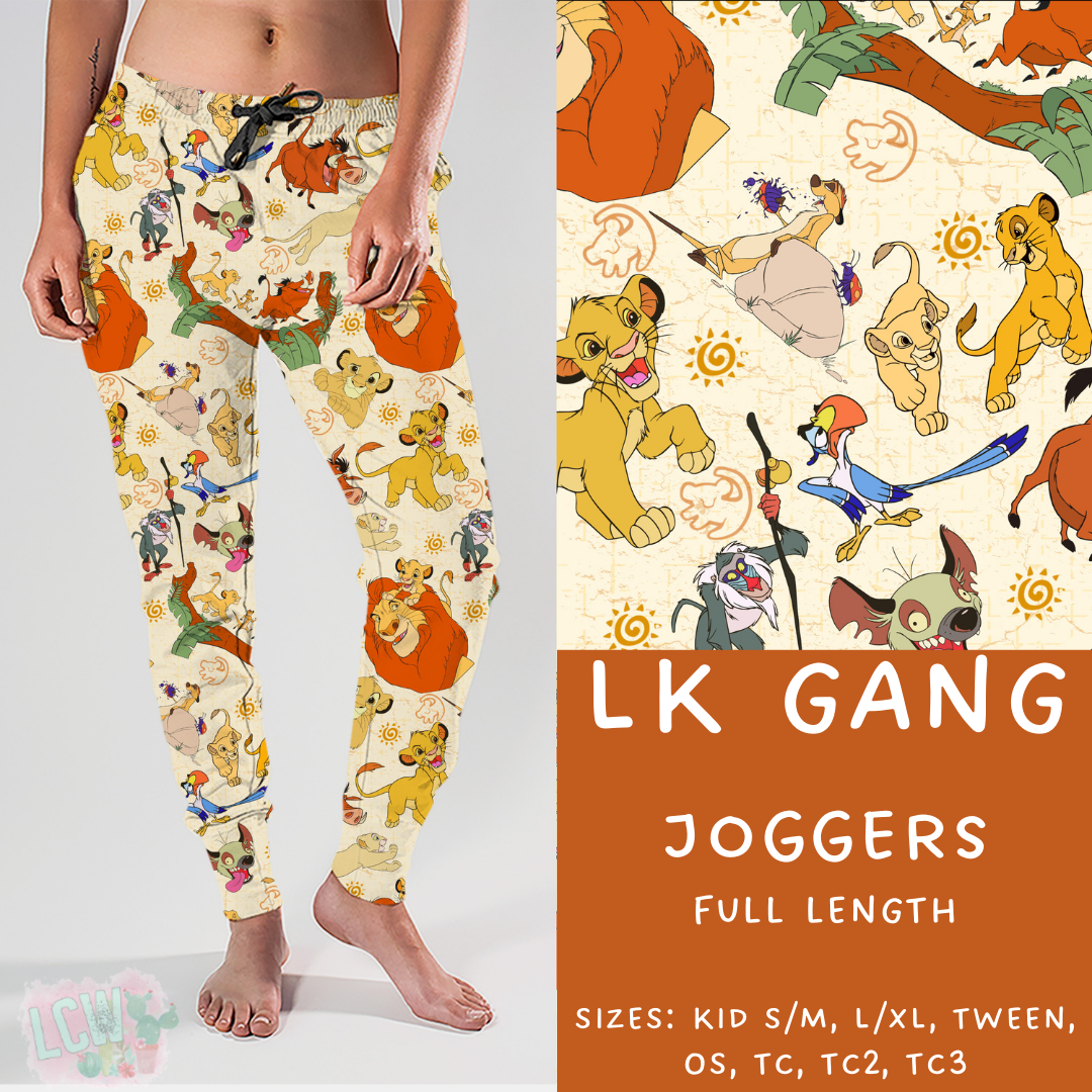 Batch #302 - Magical Faves 11 - Closes 3/12 - ETA early/mid May - LK Gang Joggers