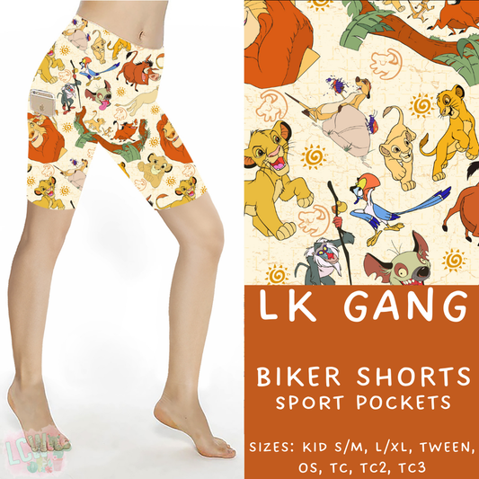 Batch #302 - Magical Faves 11 - Closes 3/12 - ETA early/mid May - LK Gang Biker Short