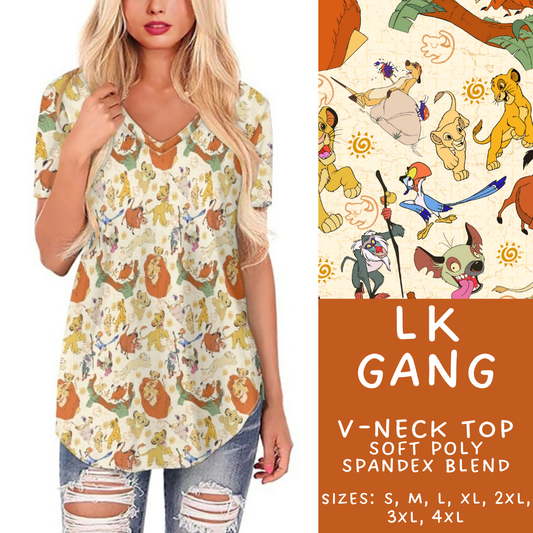 Batch #302 - Magical Faves 11 - Closes 3/12 - ETA early/mid May - LK Gang V-Neck Tee