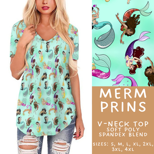 Batch #302 - Magical Faves 11 - Closes 3/12 - ETA early/mid May - Merm Prins V-Neck Tee