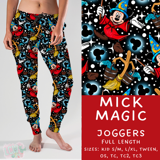 Batch #302 - Magical Faves 11 - Closes 3/12 - ETA early/mid May - Mick Magic Joggers