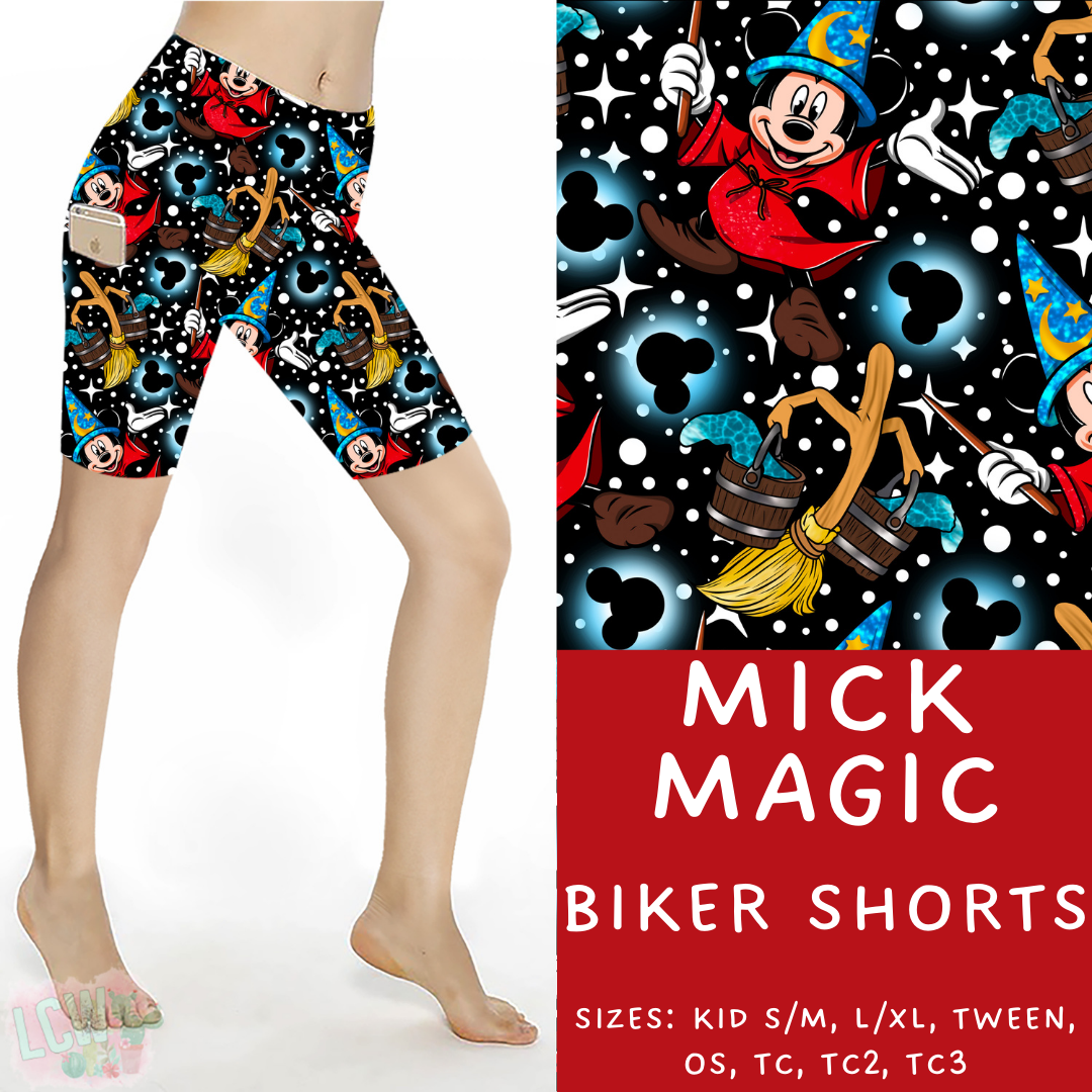 Batch #302 - Magical Faves 11 - Closes 3/12 - ETA early/mid May - Mick Magic Biker Short