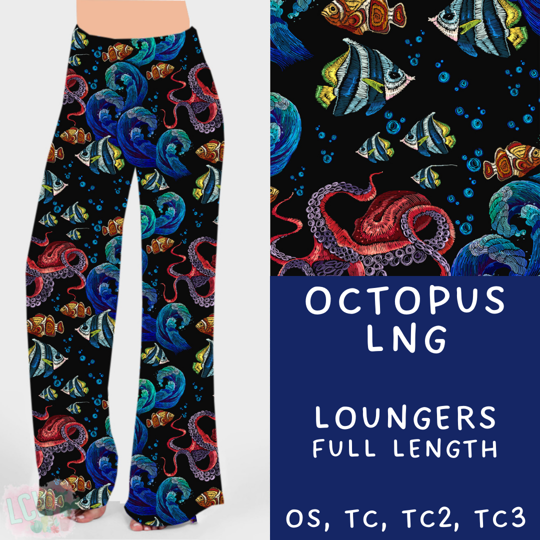 Batch #307 - Sea Life - Closes 3/20 - ETA mid May - Octopus Loungers