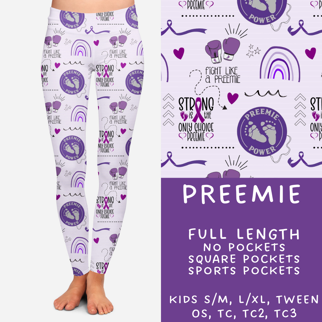 Ready To Ship - Preemie Leggings