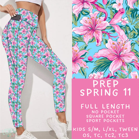 Ready To Ship - Preppy Spring 11 Leggings