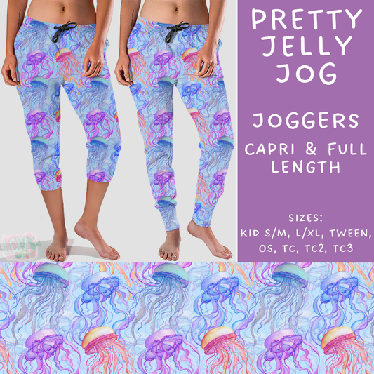 Batch #307 - Sea Life - Closes 3/20 - ETA mid May - Pretty Jelly Full and Capri Length Joggers