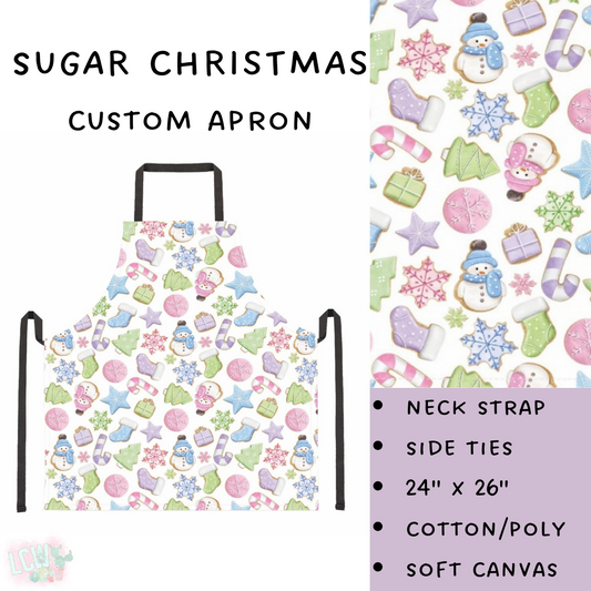 Ready To Ship - Sugar Christmas Apron