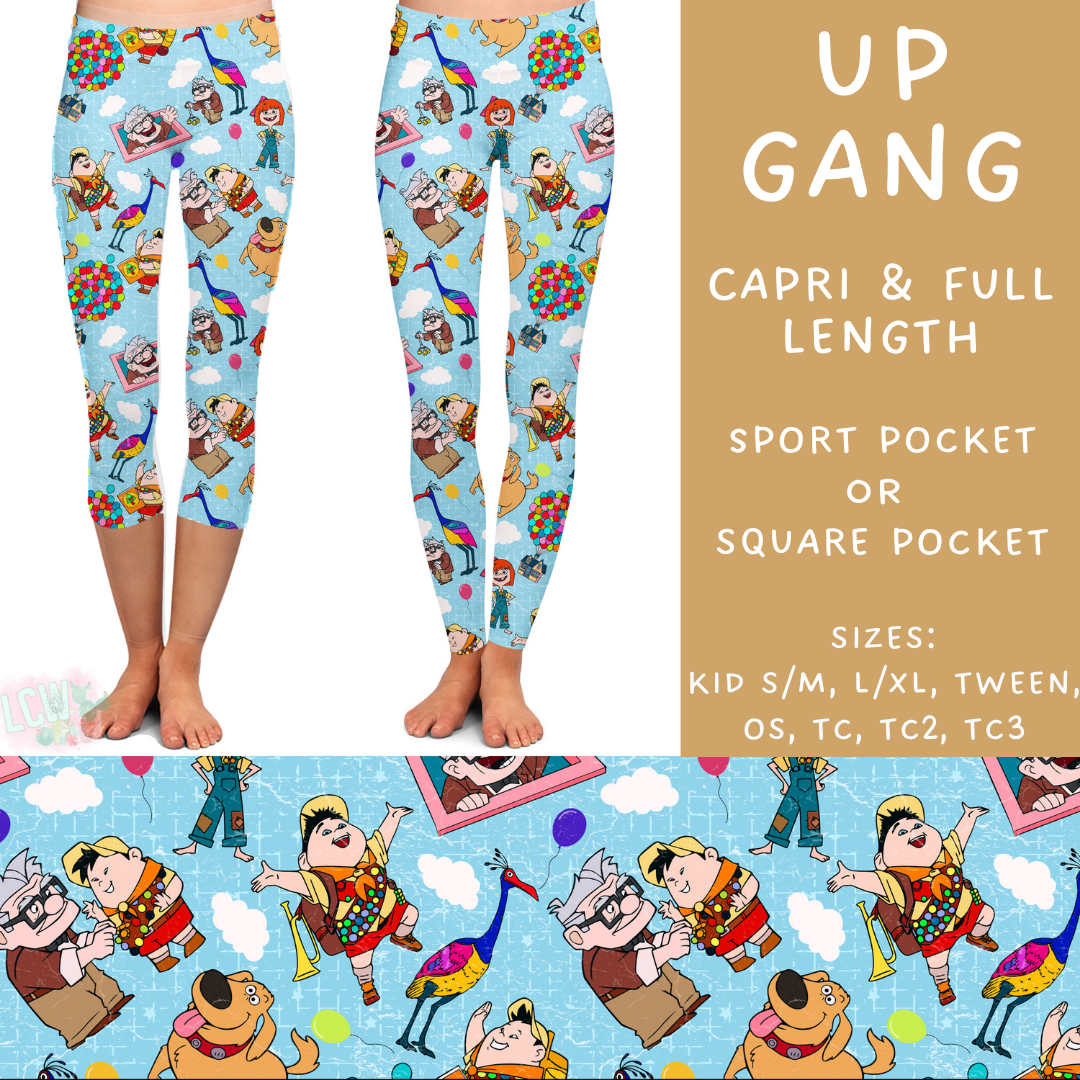 Batch #302 Magical Faves 11 - Closes 3/12 - ETA early/mid May - Up Gang Full and Capri Length Leggings