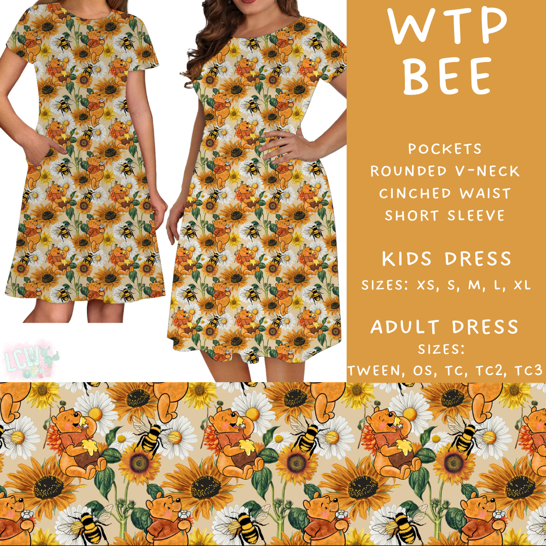 Batch #302 - Magical Faves 11 - Closes 3/12 - ETA early/mid May - WTP Bee Adult & Kids Dresses