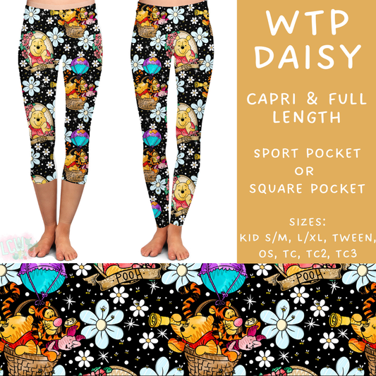 Batch #302 Magical Faves 11 - Closes 3/12 - ETA early/mid May - WTP Daisy Full and Capri Length Leggings