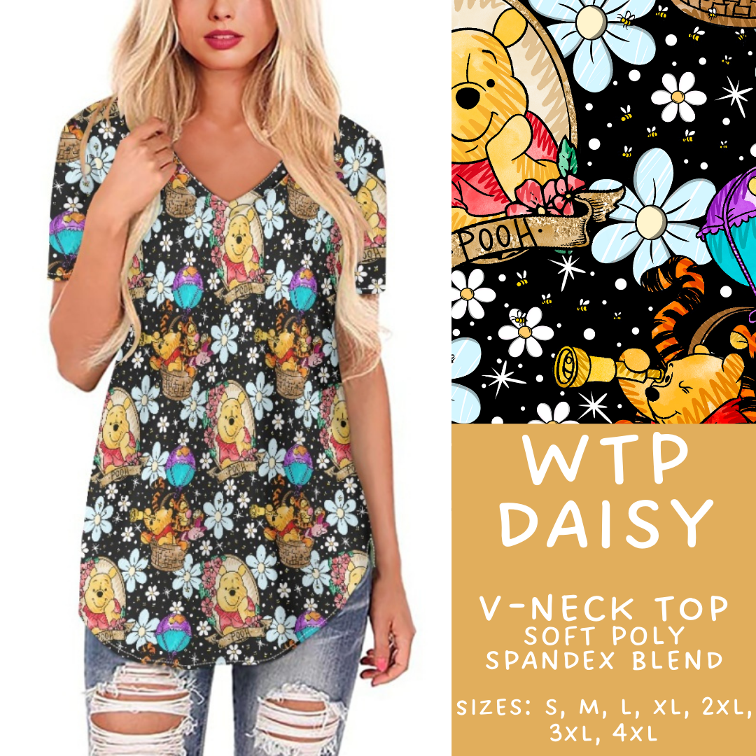 Batch #302 - Magical Faves 11 - Closes 3/12 - ETA early/mid May - WTP Daisy V-Neck Tee