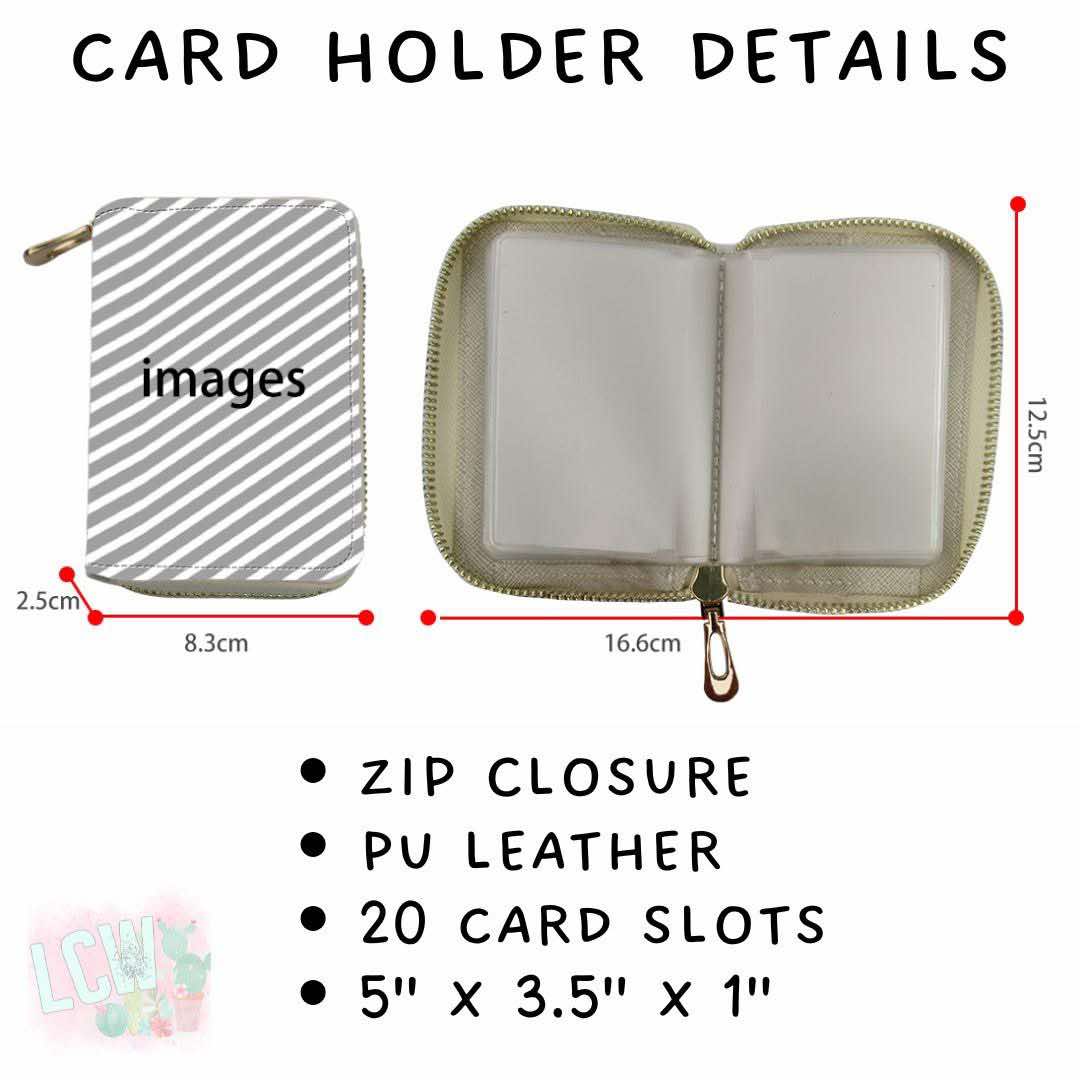 Batch #309 - Card Holders & Mini Backpacks - Closing 3/24 - ETA late May - Base Bows Card Holder