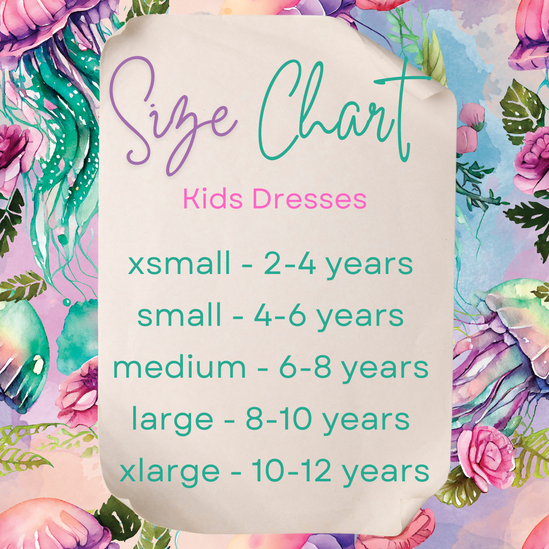 Batch #307 - Sea Life - Closes 3/20 - ETA mid May - Beach Love Adult & Kids Dresses